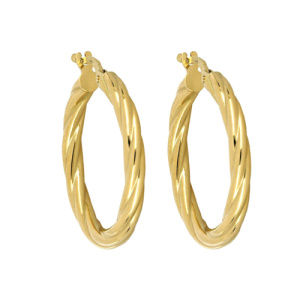 Orecchini a cerchio Donna in Oro Giallo 803321724293