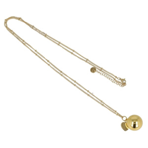 Collana Chiama Angeli Acciaio PVD Oro GLBJDK-CL3729G