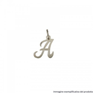 Ciondolo Lettera Iniziale Nome Oro Bianco 803321716023