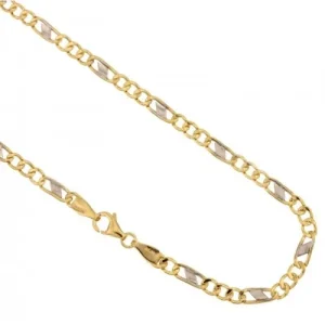 Collana Uomo in Oro Giallo e Bianco 803321700278