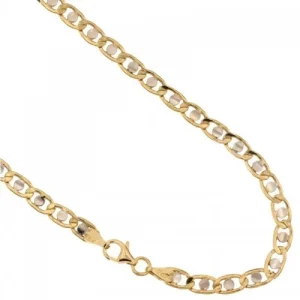 Collana Uomo in Oro Giallo e Bianco 803321717602