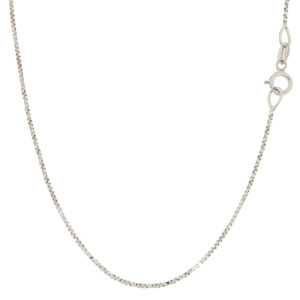 Collana Unisex Oro Bianco GL100430