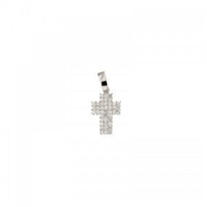 Croce da donna in Oro Bianco 803321725501