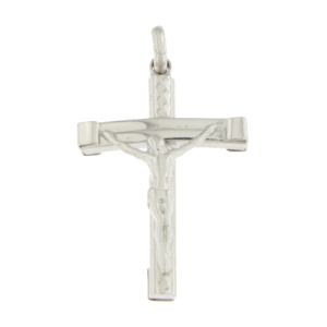 Croce Uomo Oro Bianco GL100527