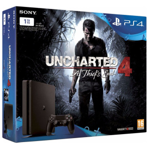Nuova PS4 Slim 1TB + Uncharted 4: A Thief’s End -Ricondizionato – Ottime condizioni