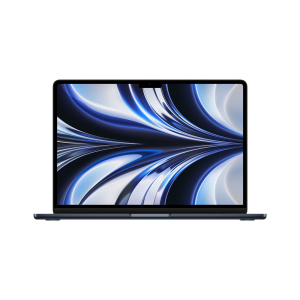 MacBook Air M2 (2022) 13,6′, 3,5 GHz 256 GB 8 GB Apple GPU 8, Midnight – AZERTY – Ricondizionato – Buono stato