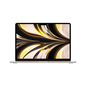 MacBook Air M2 (2022) 13,6′, 3,5 GHz 256 GB 8 GB Apple GPU 8, Starlight – AZERTY – Ricondizionato – Buono stato