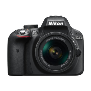Nikon D3300 + AF-P 18-55 mm VR Kit fotocamera reflex 24,2 MP CMOS 6000 x 4000 pixel Nero -Ricondizionato – Ottime condizioni