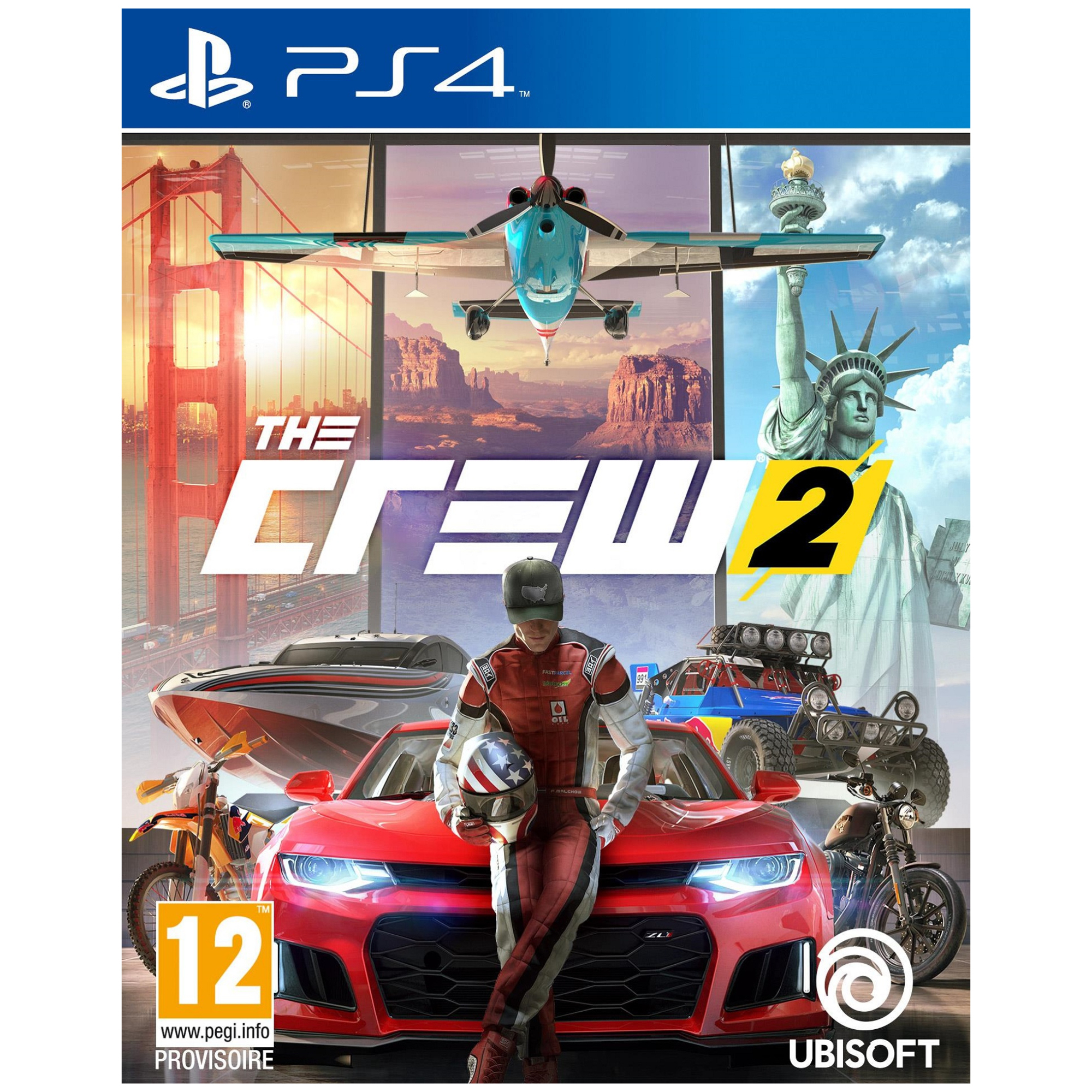 Ubisoft The Crew 2 (PS4) Standard Multilingua PlayStation 4 - nuovo