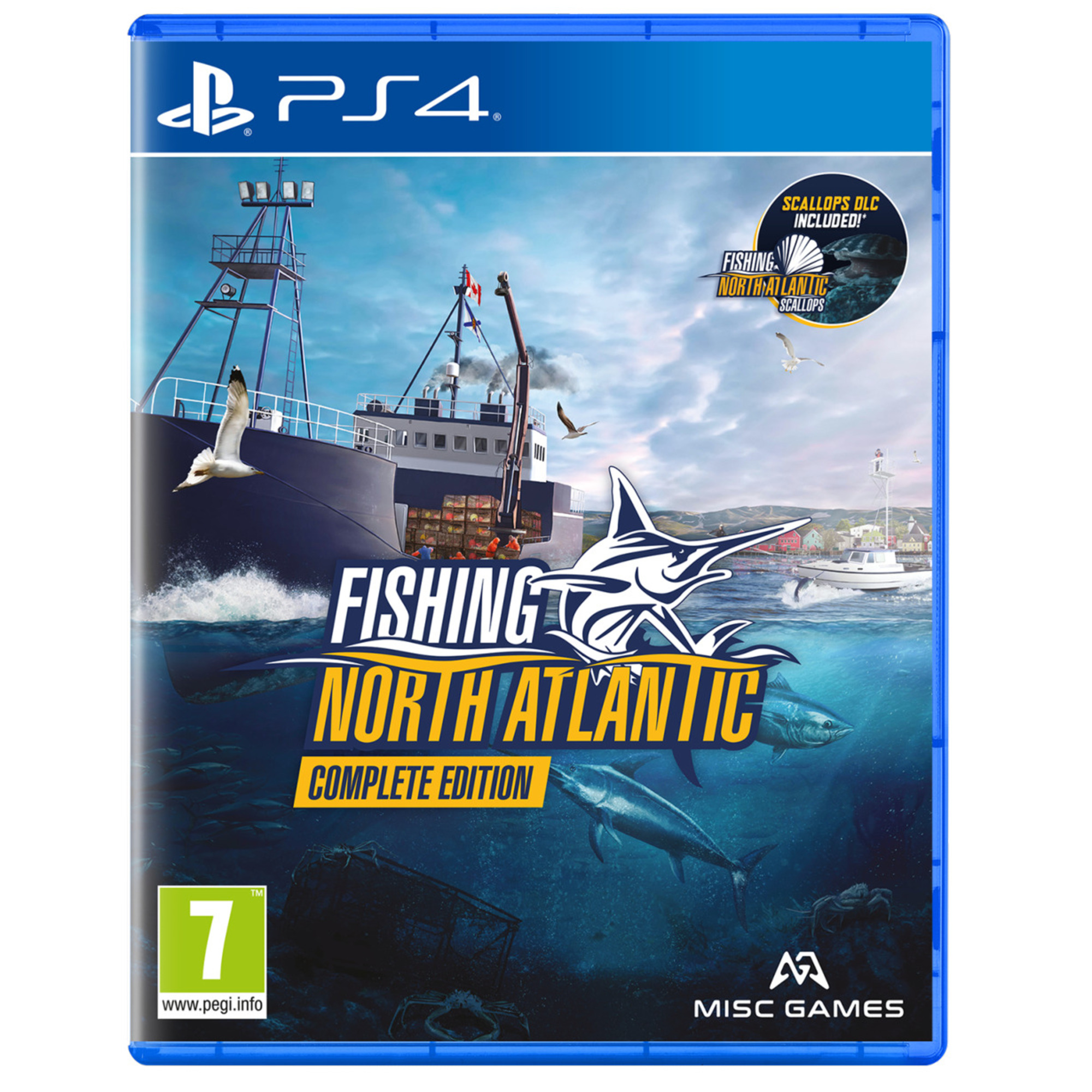 Pesca nell'Atlantico del Nord Edizione Completa PS4 - nuovo