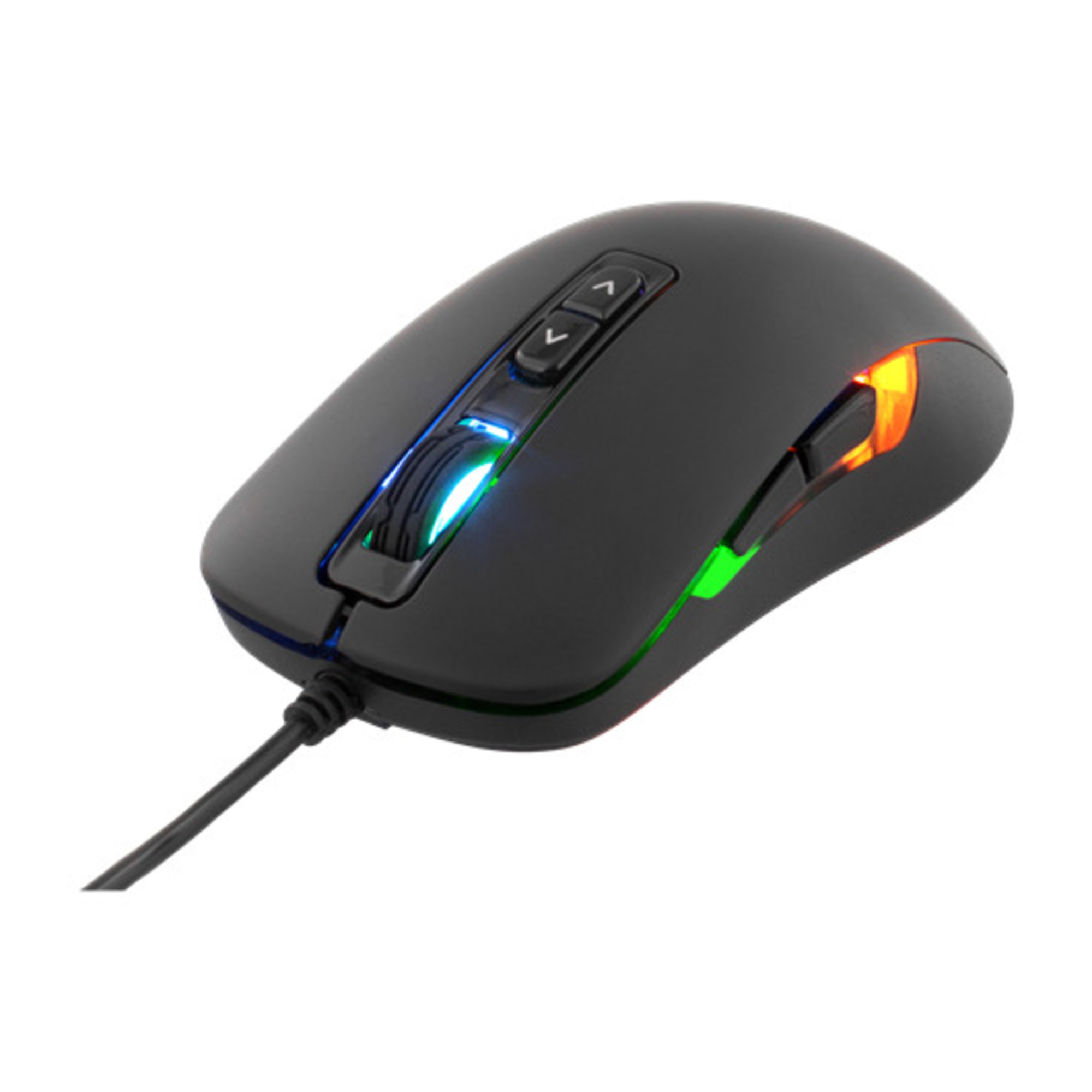 DELTACO GAMING - DM110 - Mouse ottico da gioco a 2000 DPI, 7 pulsanti, LED di respirazione - nuovo