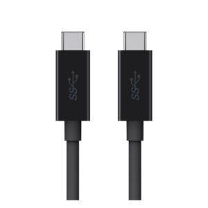 Belkin F2CU049bt2M-BLK 2 m di cavo USB 3.2 Gen 1 (3.1 Gen 1) USB C nero – nuovo