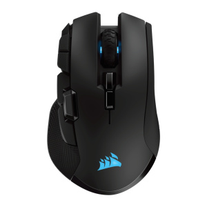 Corsair IRONCLAW RGB RF Mouse senza fili per destrorsi + Bluetooth + USB Type-A Ottico 18000 DPI – nuovo