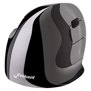Mouse laser senza fili RF per destrimani Evoluent VMDSW – nuovo