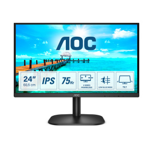 AOC B2 24B2XDA Display LED 60,5 cm (23,8 ) 1920 x 1080 pixel Full HD Nero – nuovo