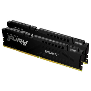 Kingston Fury? Beast DDR5 – 32 GB (2 x 16 GB) – 5600 MT/s C36 – AMD EXPO – Nero – nuovo