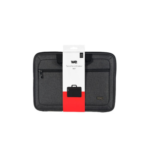 WE 14.1” POCKET, dorso semirigido, poliestere + EVA , grigio scuro 380x40x275 – nuovo