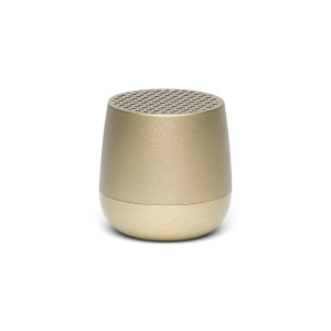 LEXON – Mini altoparlante Bluetooth ricaricabile a induzione da 3W – MINO + ALU (ORO) – nuovo