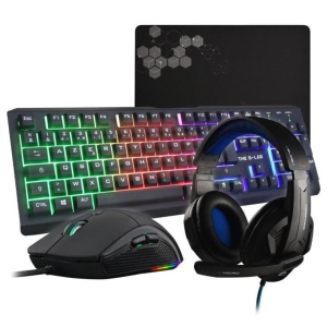 G-LAB COMBO-SELENIUM Tastiera-Mouse-Pad Pad da gioco – Keyz160 FR, Kult 170, Korp 100 + Rugrp 100 + Rug – nuovo