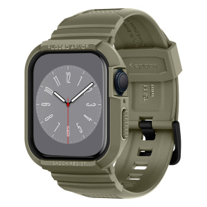 Spigen The Rugged Armor Location Khaki Poliuretano termoplastico (TPU) – nuovo