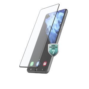 Vetro protettivo a schermo intero per Samsung Galaxy S22+ 5G, nero – nuovo