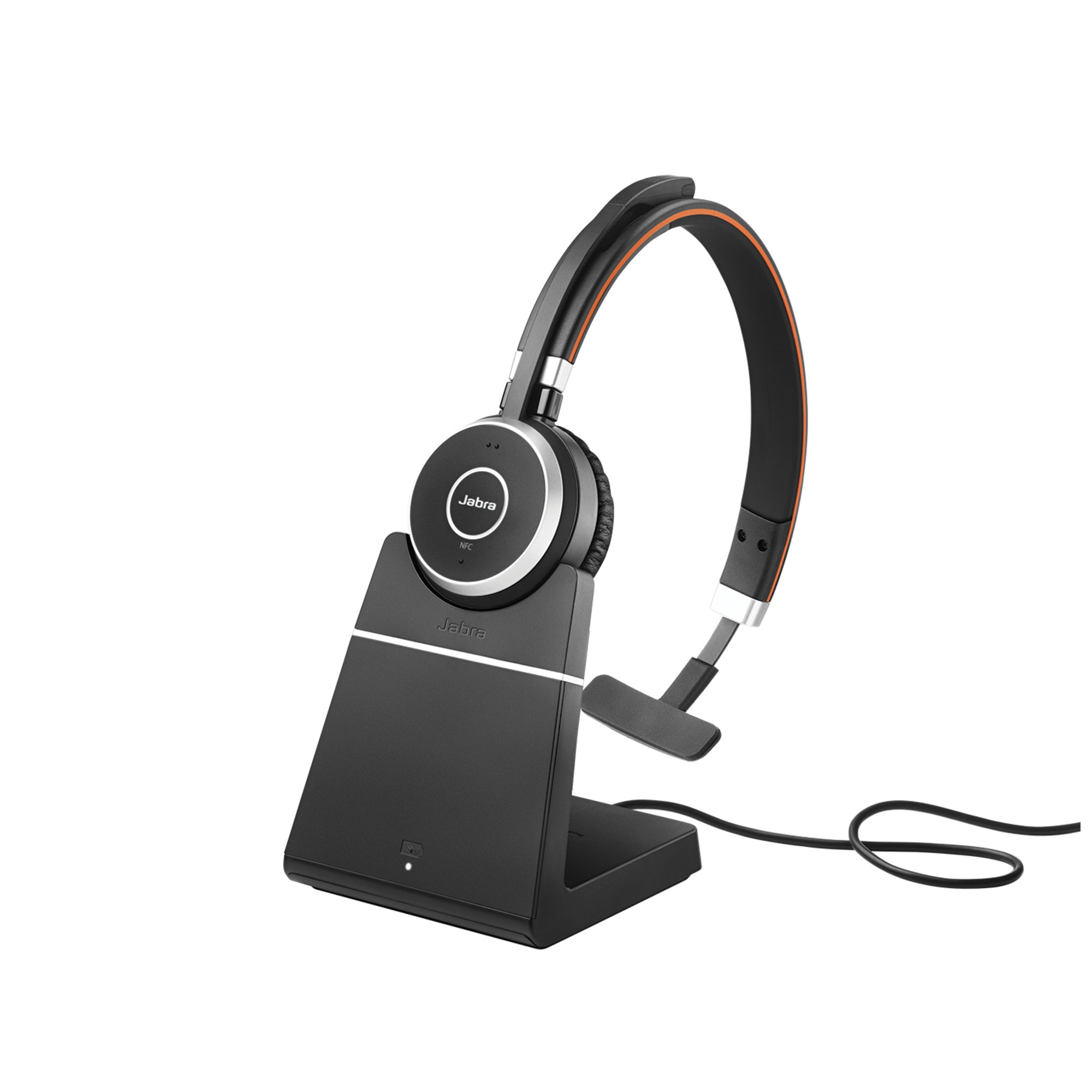Evolve 65 UC Mono Headset Archetto cablato e wireless Desktop/Call Centre Micro-USB Bluetooth Nero - nuovo