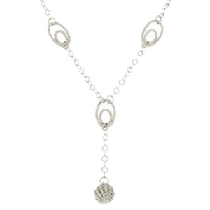 Collana Donna Oro Bianco GL100318