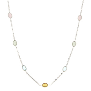 Collana Donna Oro Bianco GL100706