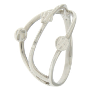 Anello Donna Oro Bianco GL100962