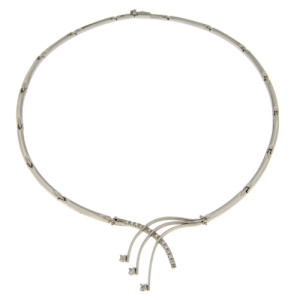 Collana Donna Oro Bianco GL101336