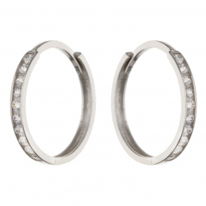 Orecchini Donna Oro Bianco GL101547