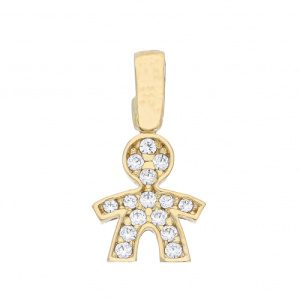 Ciondolo Bimbo Oro Giallo GL101563