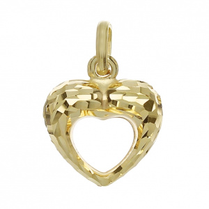 Ciondolo Donna Cuore Oro Giallo GL101779