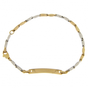 Bracciale Bimbi Oro Bianco Giallo GL101802