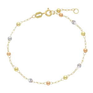 Bracciale Donna Oro Bianco Giallo Rosa GL102000