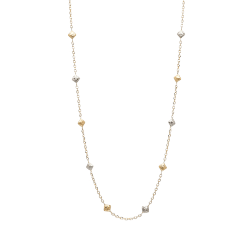 Collana Donna Oro Bianco Giallo GL102013