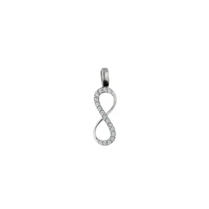 Ciondolo Infinito Oro Bianco GL102083