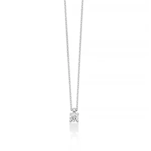 Collana Donna Miluna Oro Bianco CLD4580