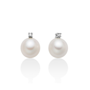 Orecchini Donna Miluna Perle Oro Bianco PER2738X