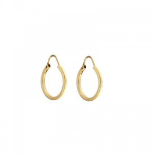 Orecchini a Cerchio Donna Giallo 803321716730