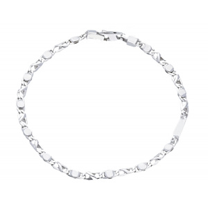 Bracciale Uomo Oro Bianco GL-SONMFN301BB19