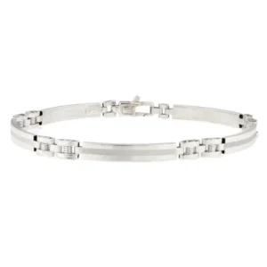 Bracciale Uomo Oro Bianco GL101242