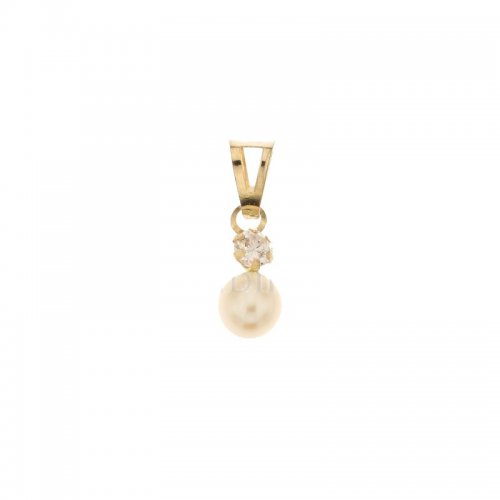 Ciondolo oro giallo con perla 803321734333