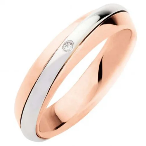 Fede Nuziale Polello Collezione Parte di Me 2547DBR