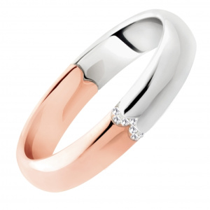 Fede Nuziale Polello Collezione Segno d’Amore 3114DBR
