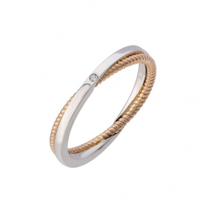 Fede Nuziale Polello Collezione Una Scelta d’Amore 3309DBR