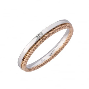 Fede Nuziale Polello Collezione Una Scelta d’Amore 3310DBR