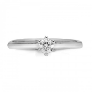Anello Promesse Gioielli Donna Solitario Diamante TH6B