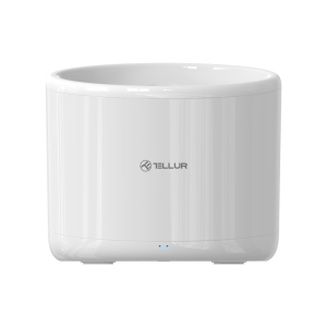 Distributore d’acqua per animali domestici Tellur Smart WiFi, 2L, bianco – nuovo
