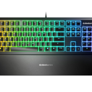 Steelseries APEX 3 USB Tastiera QWERTY francese nera – nuovo
